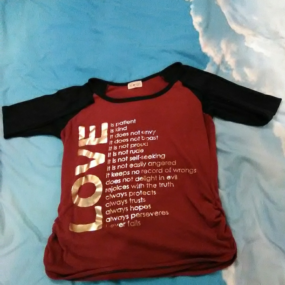 Free Kisses 1 Corinthians 13 Long Sleeve Shirt